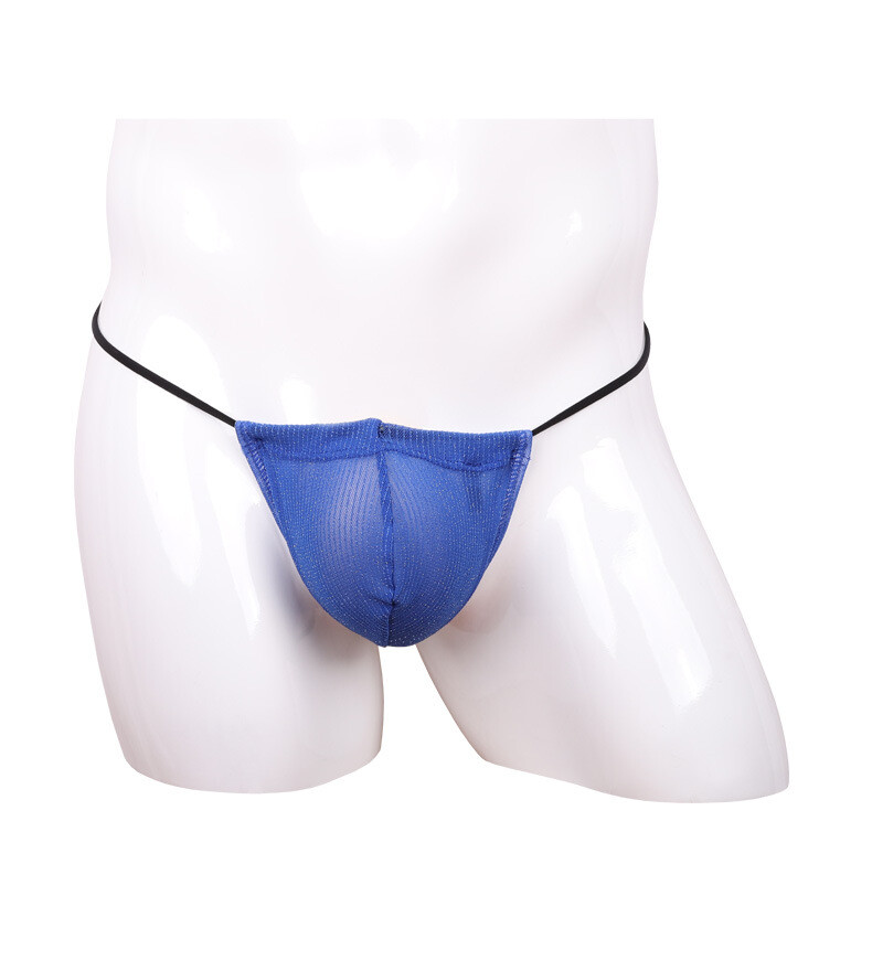 Sexy Men Mesh Breathable Thong Underpant Soft Brief Underwear G-String Briefs