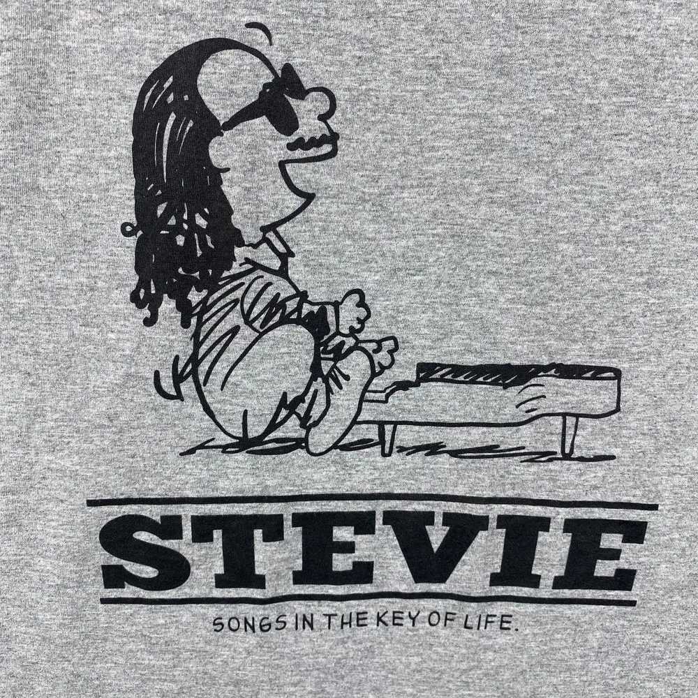 STEVIE WONDER Songs In The Key Of Life Cartoon T-shirt NE1055