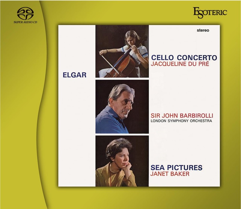 ELGAR Cello Concerto Enigma Variations Barbirolli Japan Esoteric Hybrid SACD