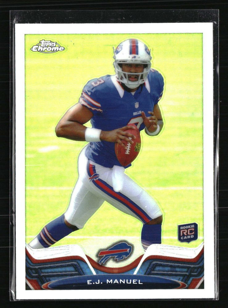 E.J. Manuel 2013 Topps Chrome #45 RC Football Card