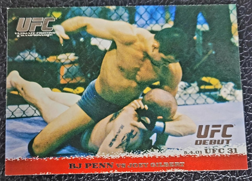 2009 Topps UFC Round 1 BJ Penn Rookie RC #10 