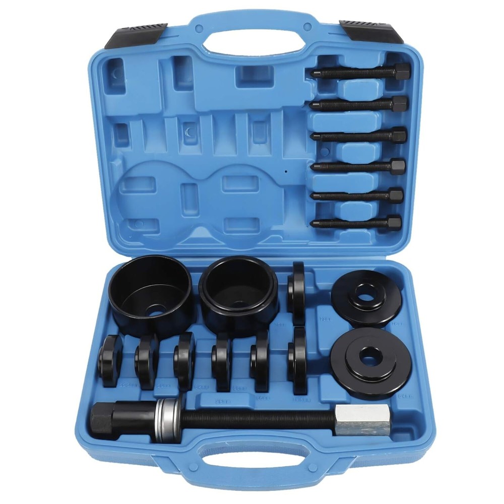 Professional 19 PCS Bearing Puller Tool Set for Front Hub Removal & Installation