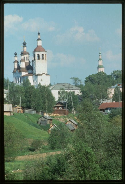 Church of the Entry into Jerusalem (1774-94), northwest view, Tot'ma, Russia
