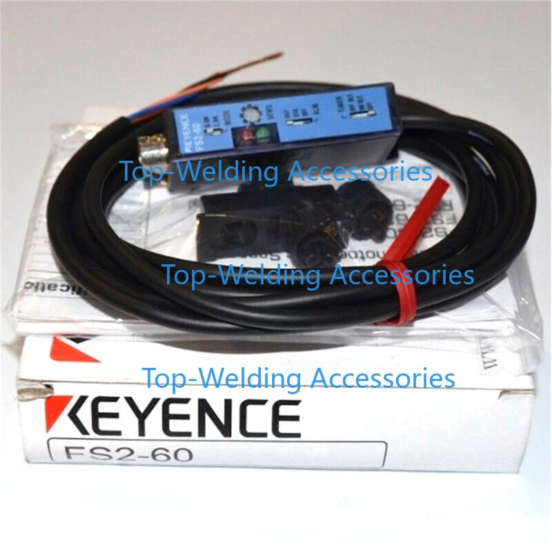 Keyence Fs2-60 (Fs260) Fiber Amplifier Cable Type Optic Sensor New