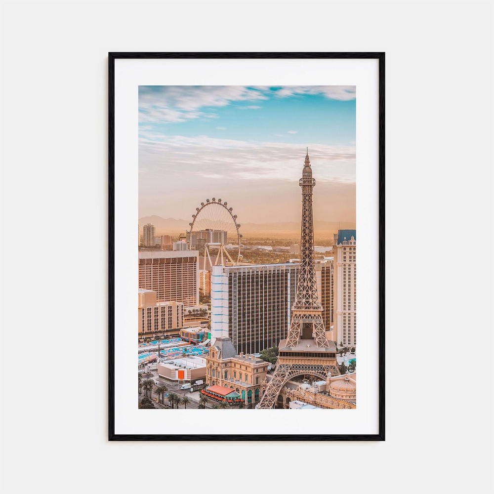 Las Vegas Colorful Poster Print Las Vegas Photo Wall Art Las Vegas Decor Las