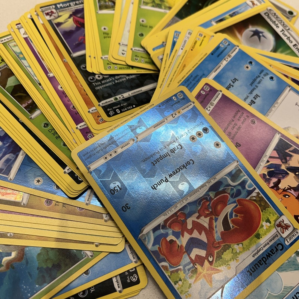 Pokemon TCG 50 CARD LOT: Rare Common Uncommon GUARANTEED 3 HOLO RARE | GREATDEAL