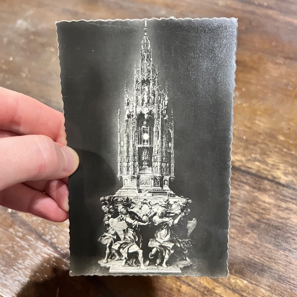 Vintage Postcard Toledo Spain Cathedral La Custodia Historic Architecture