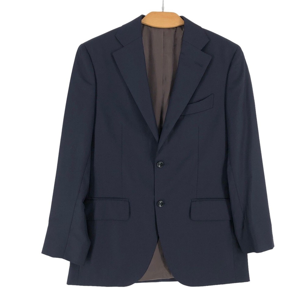 SUITSUPPLY La Spalla Wool Blazer Jacket Size EU:50; UK:40; US:40R