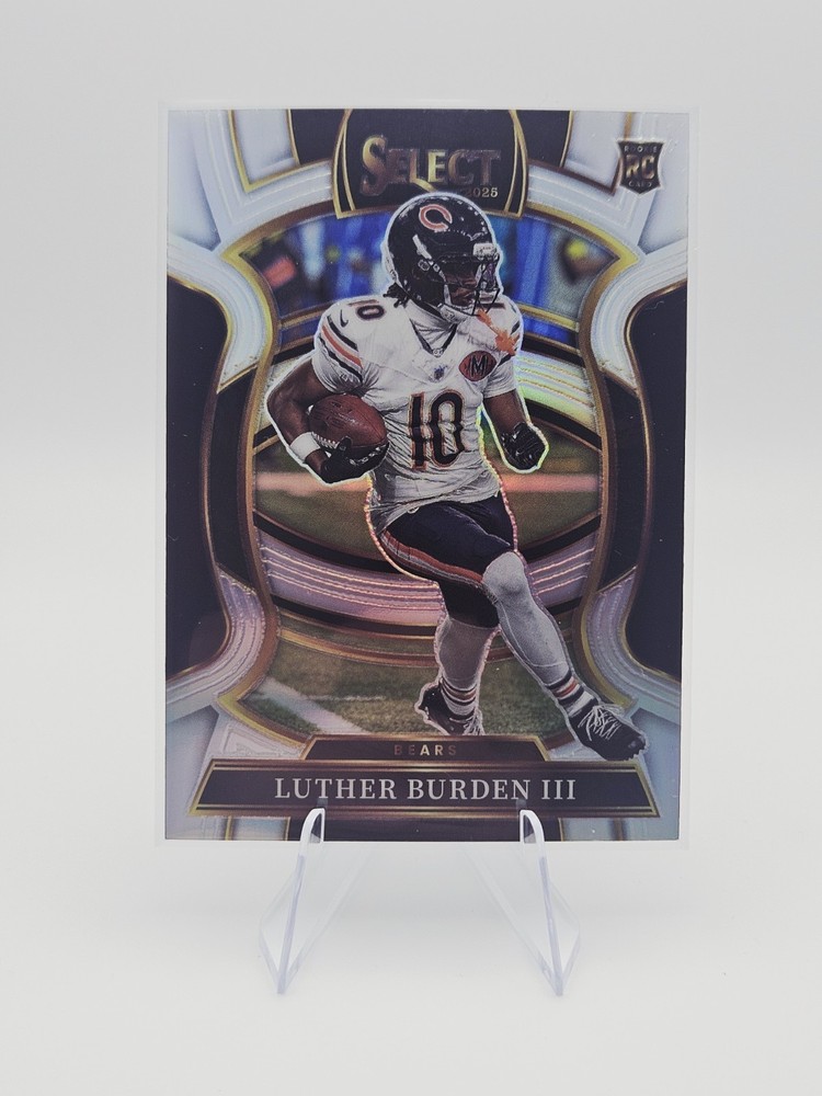 2025 Select Concourse Rookie Luther Burden III Chicago Bears RC #72 Silver