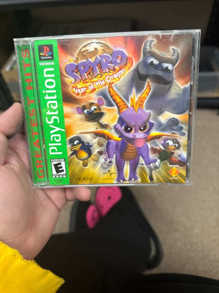 Spyro: Year of the Dragon Greatest Hits (Playstation 1, 2000) tested - CIB