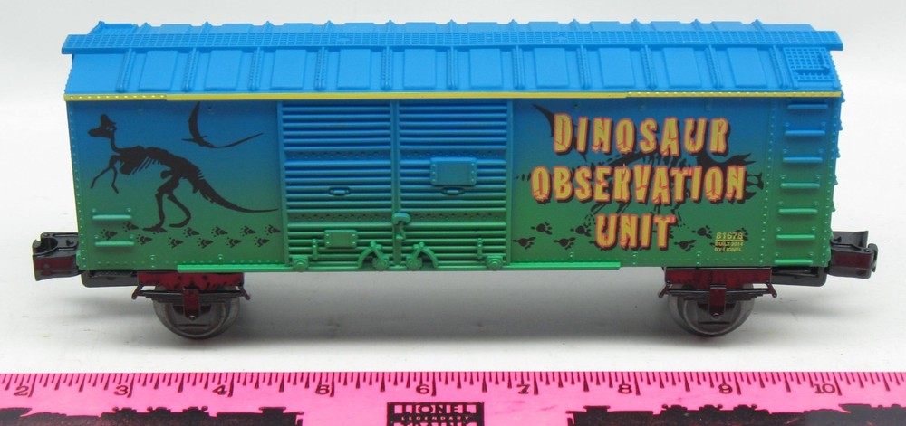 Lionel ~ 81678 Dinosaur Observation unit boxcar ~ 81031