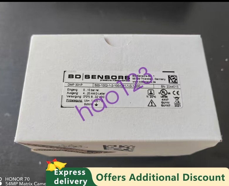 1PCS BD DMP331P 500-1002-1-2-100-C61-1-0-1-000 Pressure Sensor DHL/FedEx