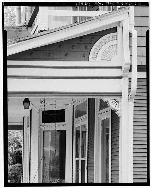 Photo:Bellaire OH 1900s 4825 Guernsey Street House Victorian Porch