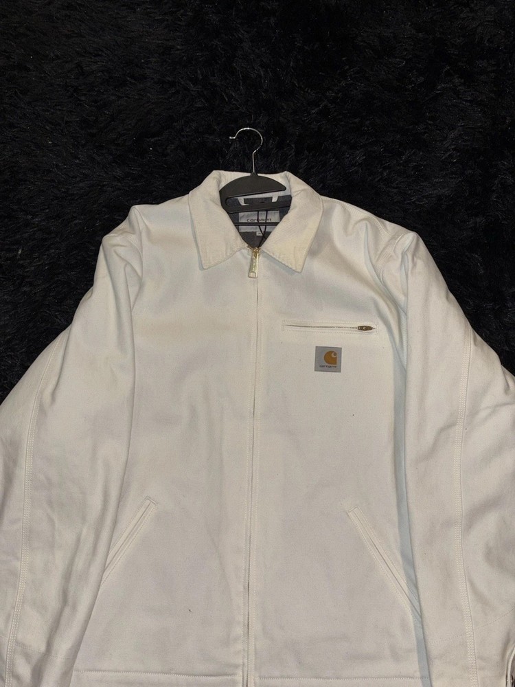 Carhartt WIP Detroit Blanket Lined Wax Jacket in XL