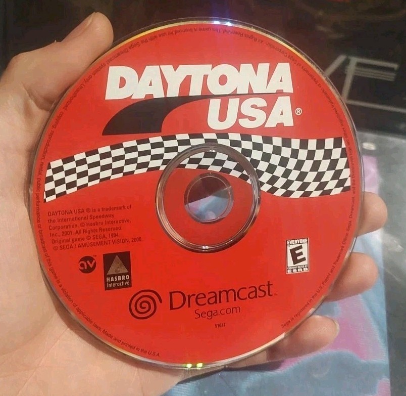 Sega Dreamcast Daytona USA Disc Only Vintage Race Video Game