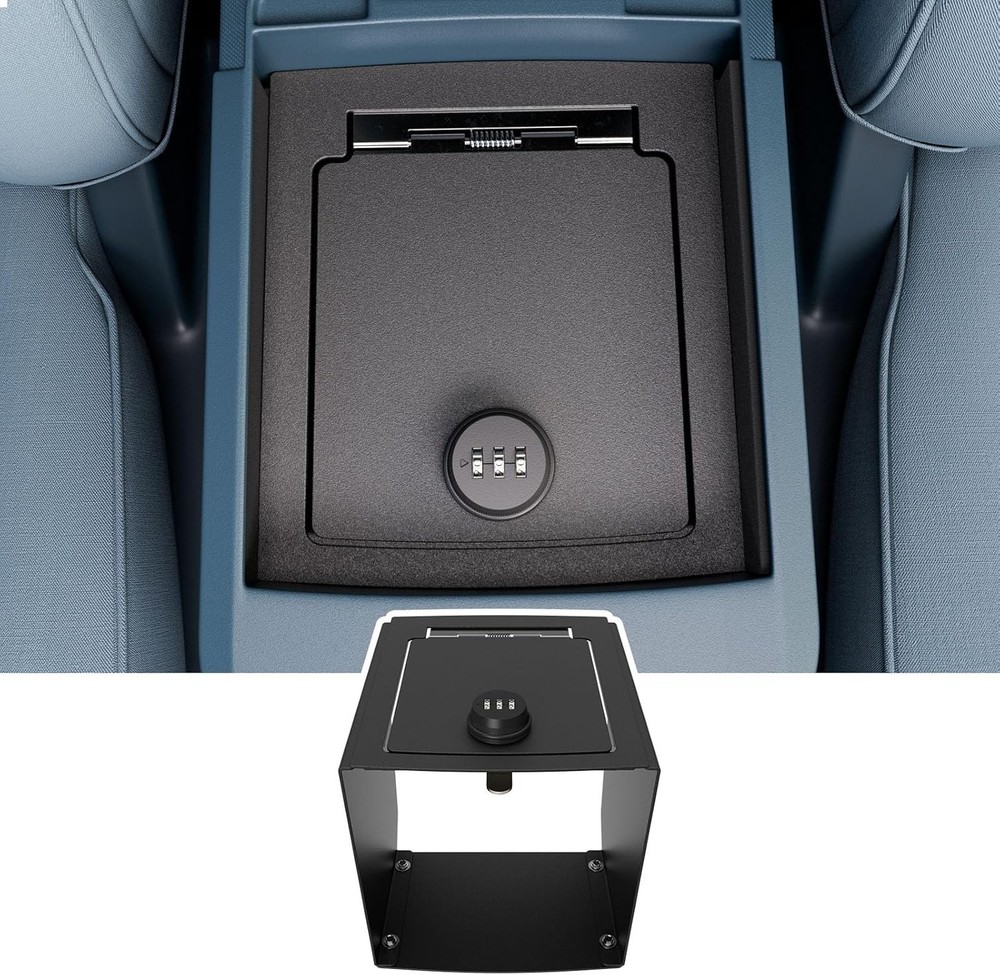 Center Console Safe Organizer Lock Box Console Safe For 2022-2025 Ford Maverick