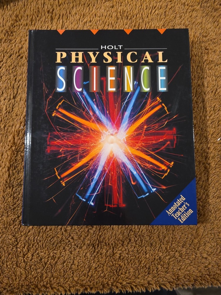 Holt Physical Science Teacher's Edition (ATE) ISBN 0-03-097539-5 Homeschool