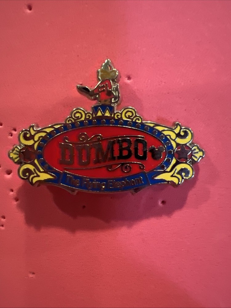 Disney PIN WDW 2019 Hidden Mickey Attraction SIGNS - DUMBO