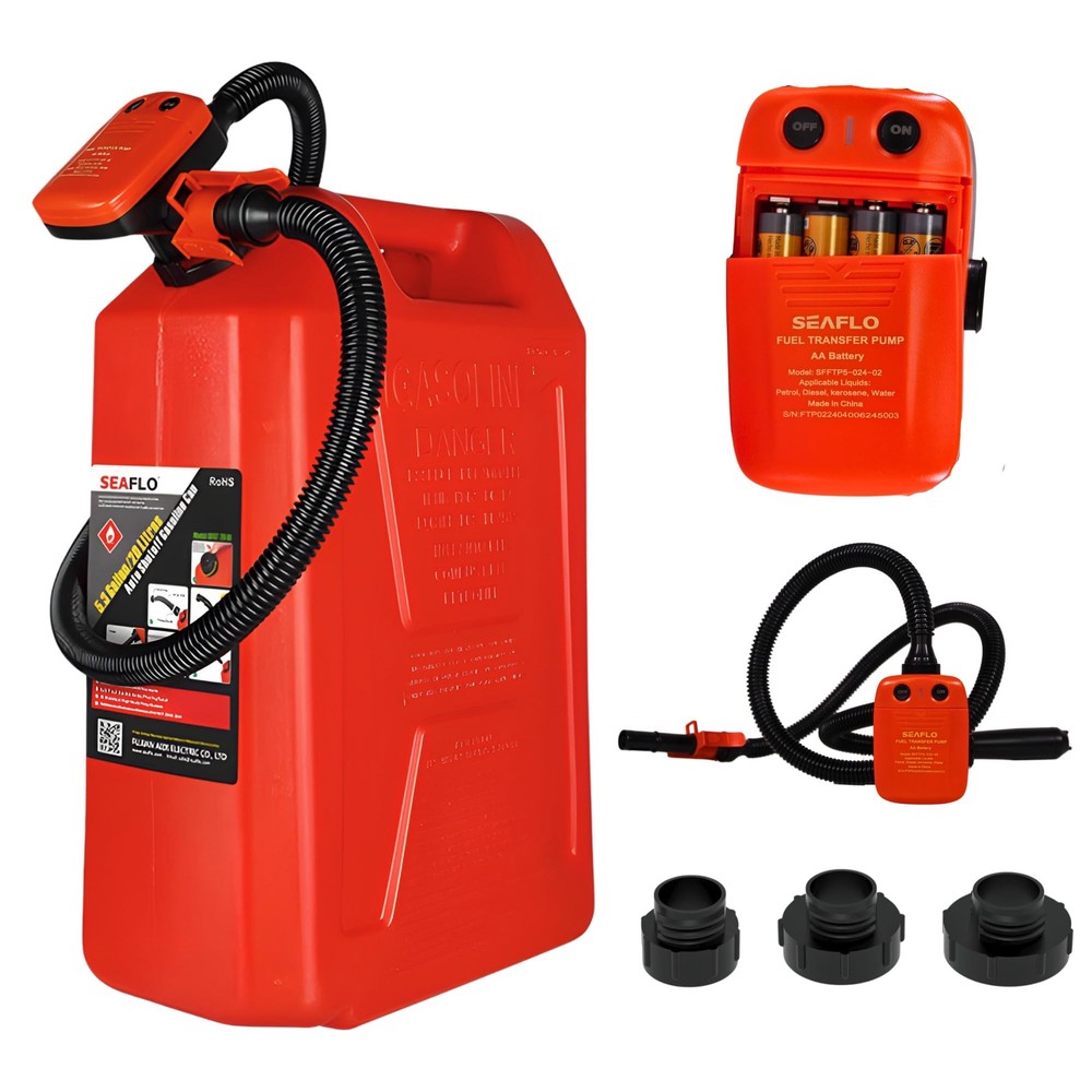 Best Automatic Fuel Transfer Pump, 24 GPM Flow, AutoStop Sensor, Long Discharge