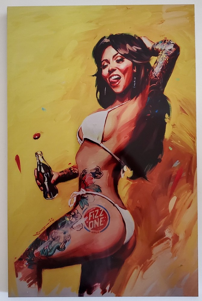 POP KILL #1 Chris Guest Metal Variant from Bird City comics