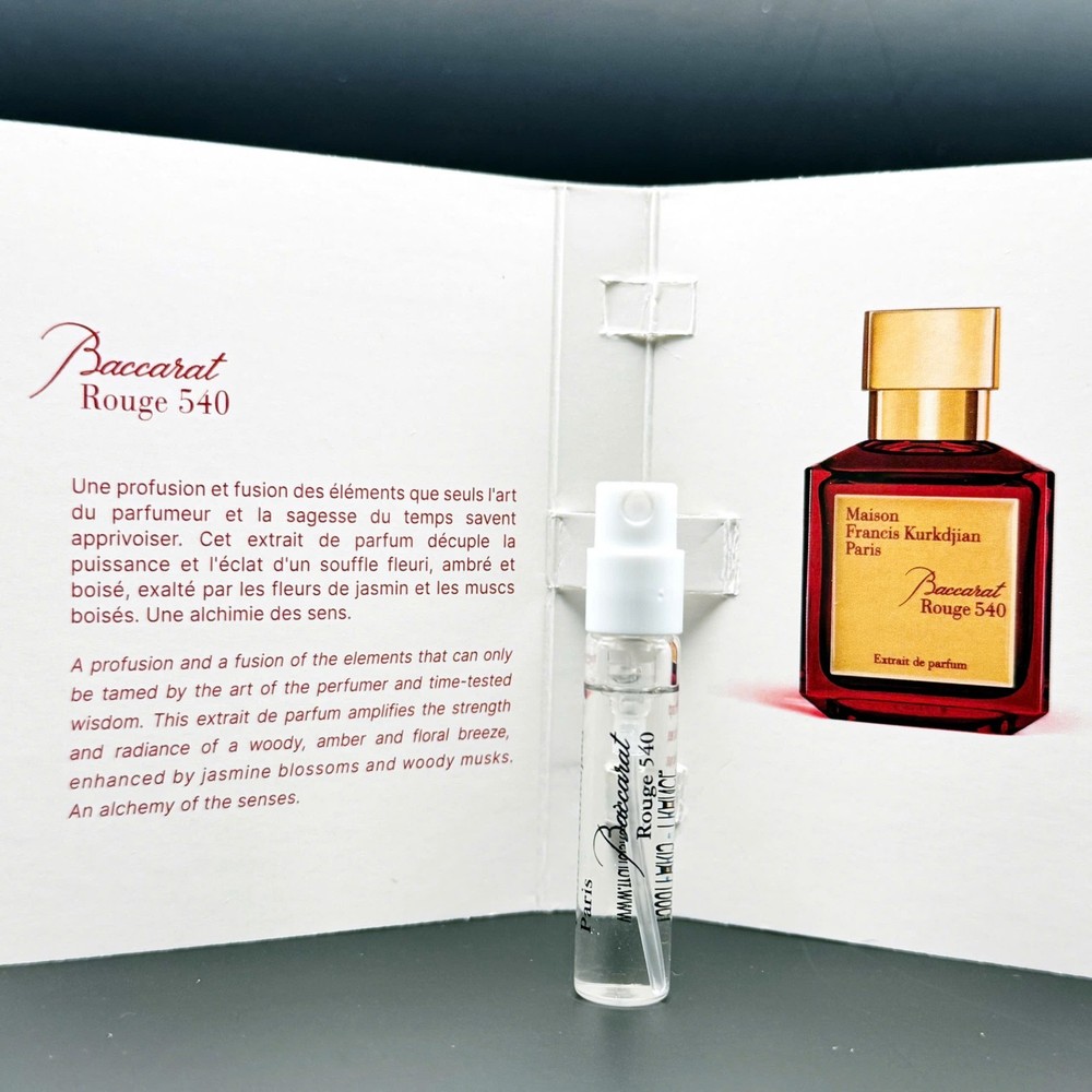 Mfk Baccarat Rouge 540 Extrait De Parfum Sample Spray 2Ml / 0.06Oz🏮