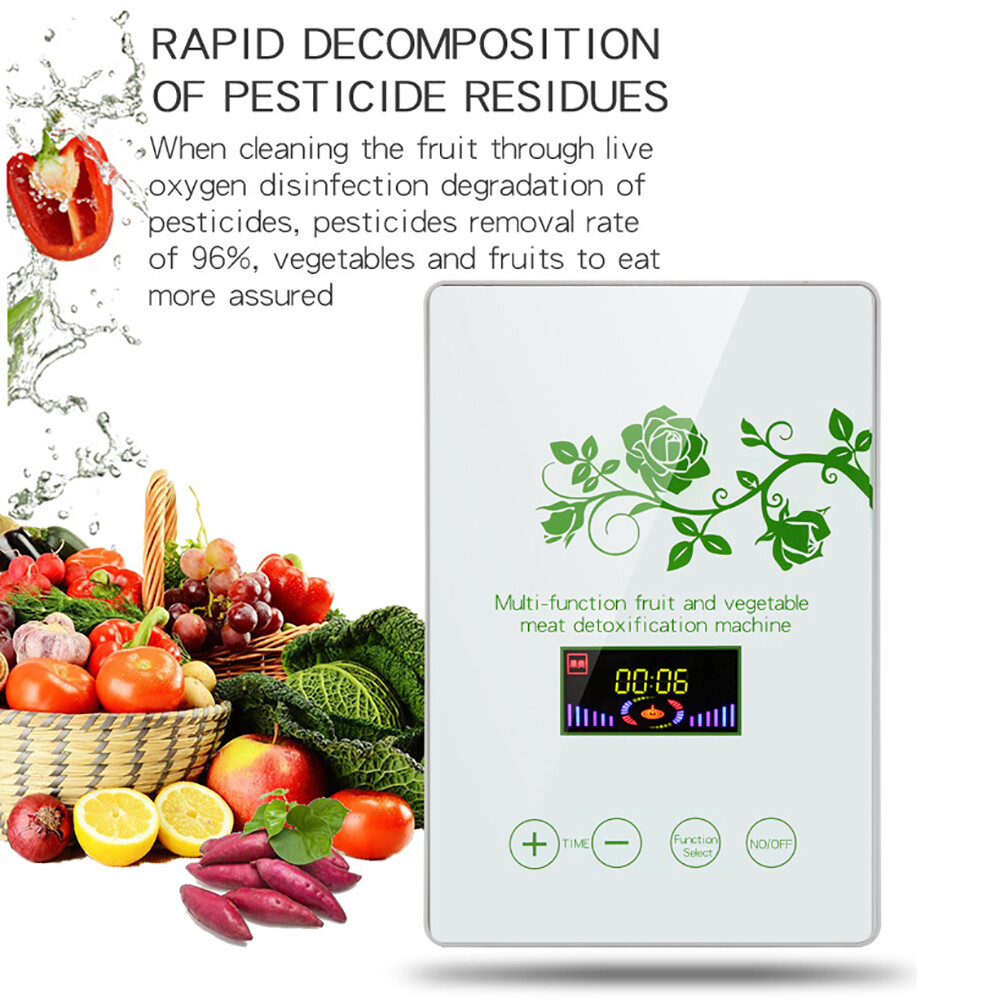 Food Vegetable Sterilizer Ozone Generator Ozonator Air Purifier Water 600mg/h