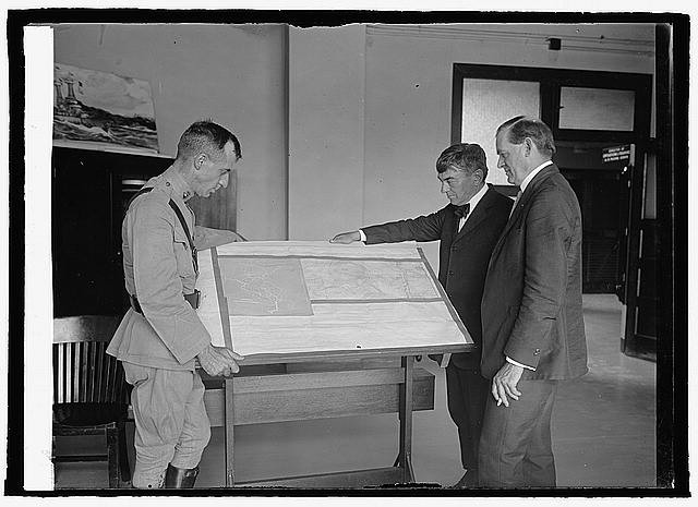 Butler,Lejeune,& Feland,United States Army,Military Officer,1923,National Photo