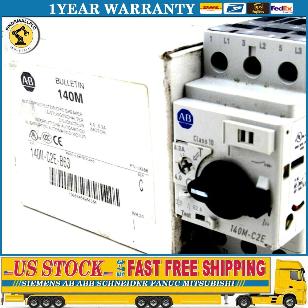ALLEN BRADLEY 140M-C2E-B63 CIRCUIT BREAKER SERIES C US Free Tax