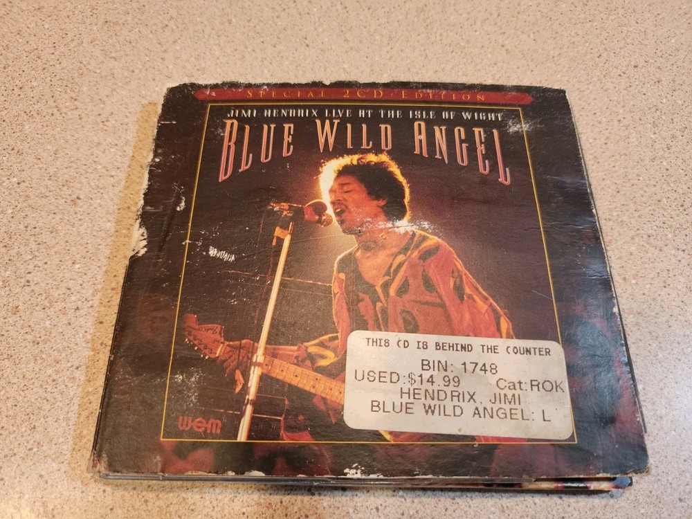 Blue Wild Angel: Live at the Isle of Wight [Digipak] by Jimi Hendrix (CD,...