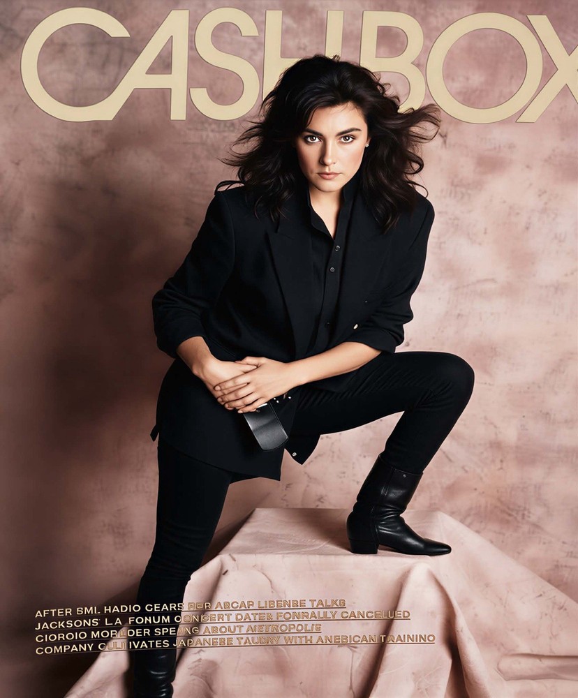 Laura Branigan cover CASH BOX magazine Sept 8, 1984 cashbox with mailing label