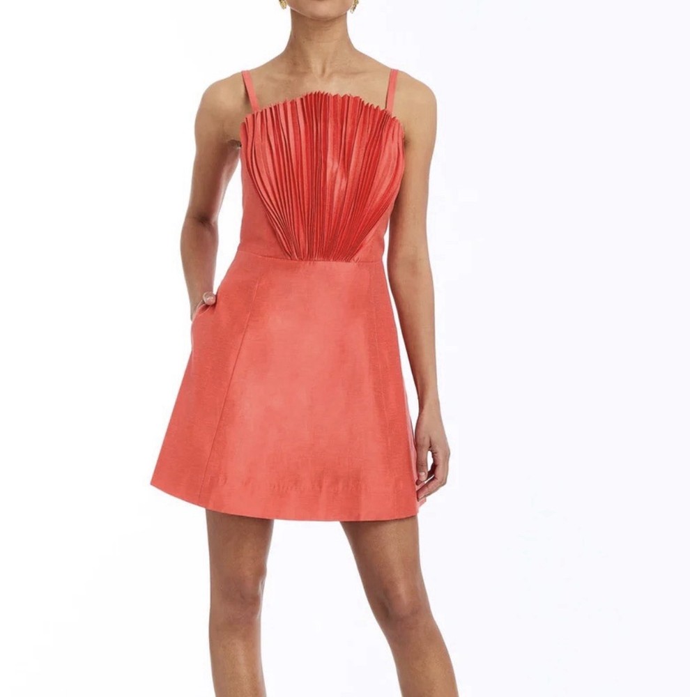 Mestiza Scallopini Shell Mini Dress size 10 NWT $425
