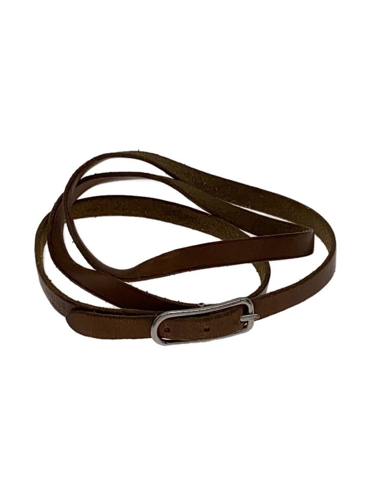 Hermes Brown Leather Bracelet for Men Model 3207