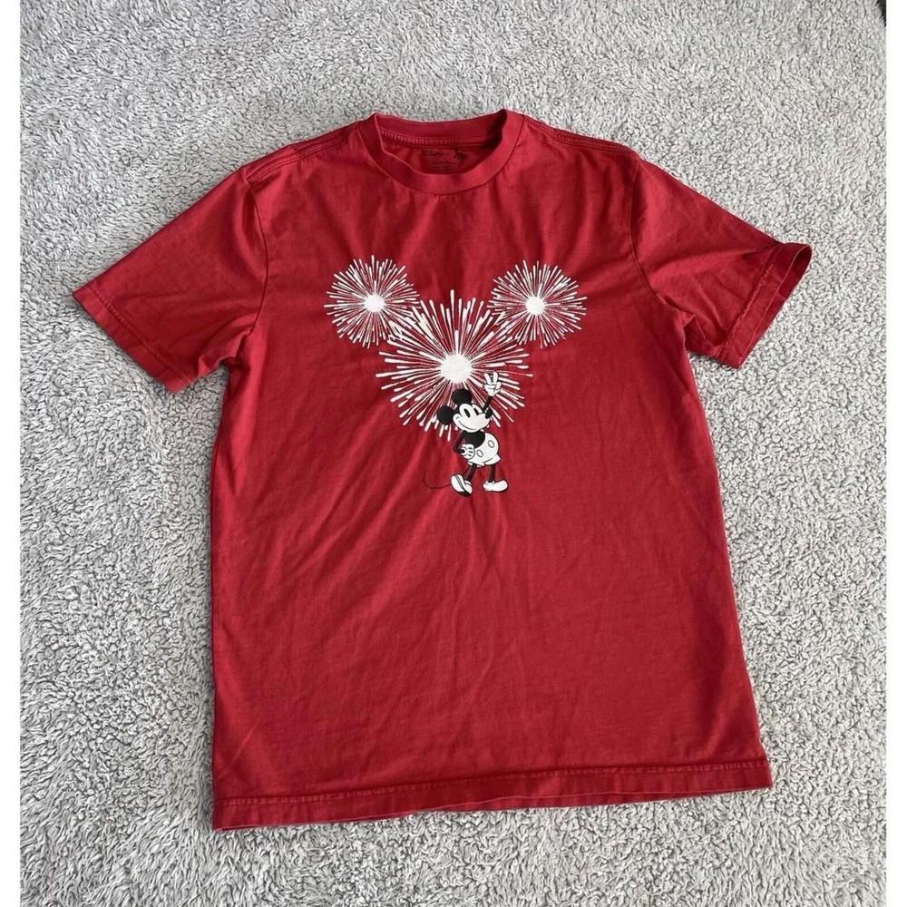 Disney x AE Mickey Mouse T-Shirt Tee American Eagle Collaboration Mens Size XS