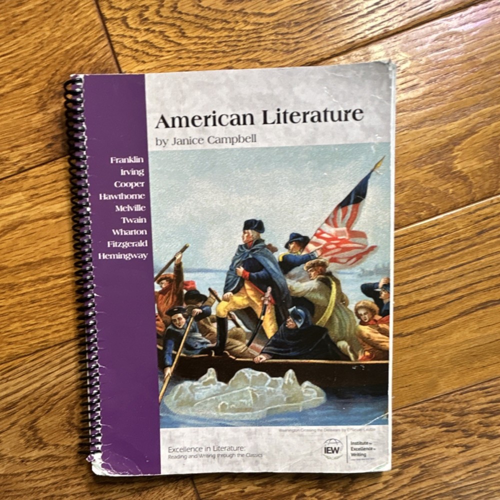 American Literature Janice Campbell Spiral Textbook Excellence in Literature