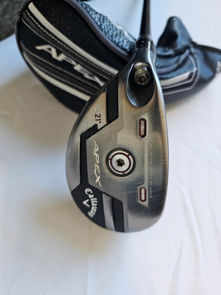 Left Hand Callaway Apex 4 Hybrid Adjustable Loft with Headcover