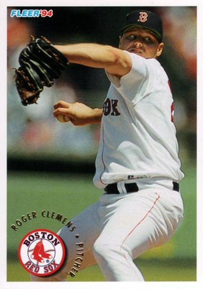 1994 Fleer #26 Roger Clemens Boston Red Sox