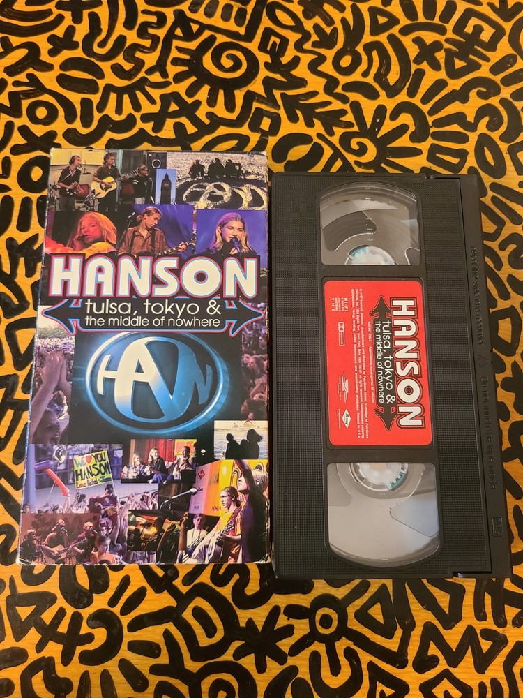 Hanson: Tulsa, Tokyo,  the Middle of Nowhere (VHS, 1997)