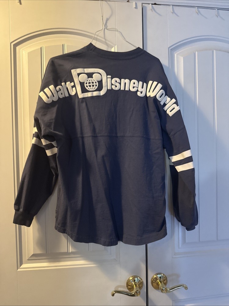 Spirit Jersey Walt Disney World Long Sleeve Puff Shirt Disney Parks Size Medium
