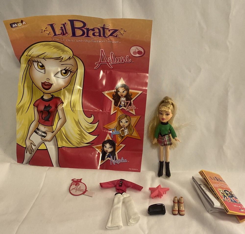 Vintage 2002 Lil Bratz Ailani Blonde 4