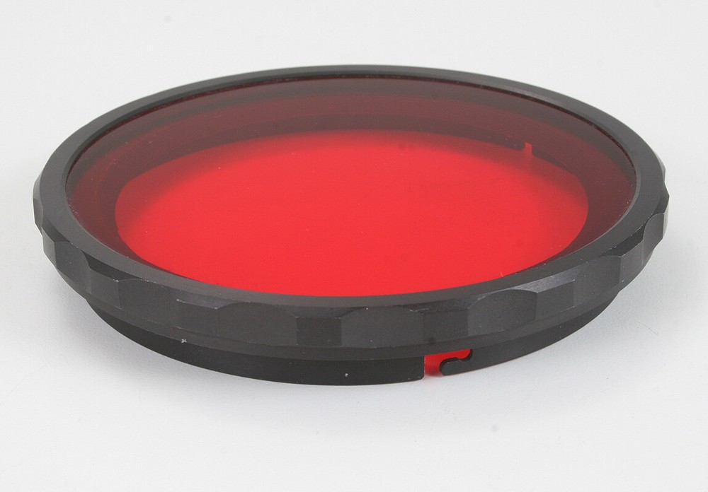 RED FILTER IN 3-SLOT MOUNT OF ABOUT 4.625 INCHES, LIGHT HAZE/178430