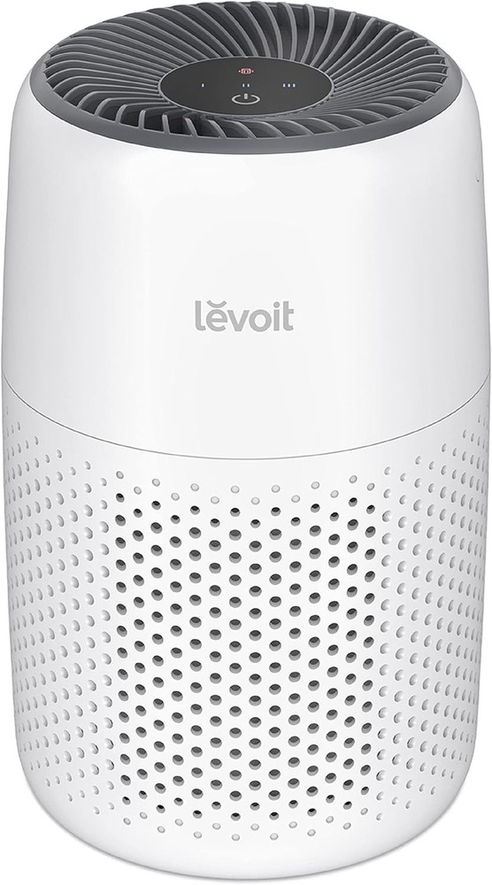 LEVOIT Air Purifiers for Bedroom Home, 3-in-1 Filter Cleaner with White
