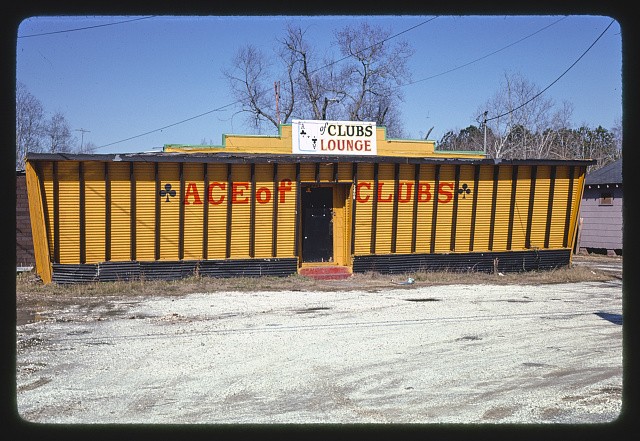 Photo:Lake Charles Louisiana 1979 Ace of Clubs Lounge Route 90 Exterior