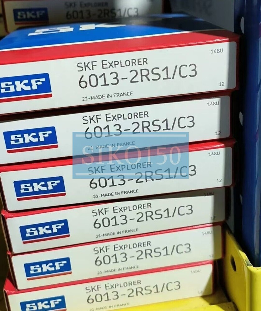 1PC 6013-2RS1/C3 single row deep groove ball bearing #SK