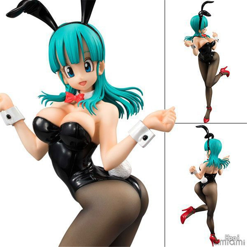 Anime Dragon Ball Z Bunny girl Bulma PVC Action Figure Figurine New