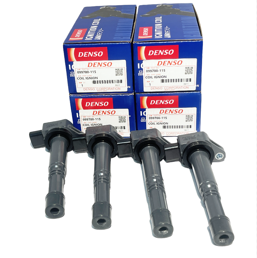 DENSO Ignition Coil X4 for Acura RSX Honda Accord Civic CR-V Element 099700-115