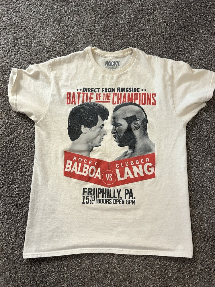 Vintage Rocky Balboa Gradient T Shirt