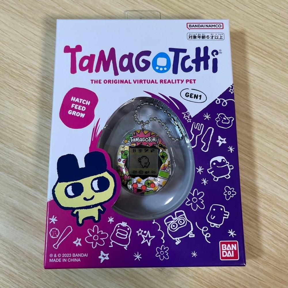Bandai Original Tamagotchi GEN1 KuchiPachi Comic Book #33f48f