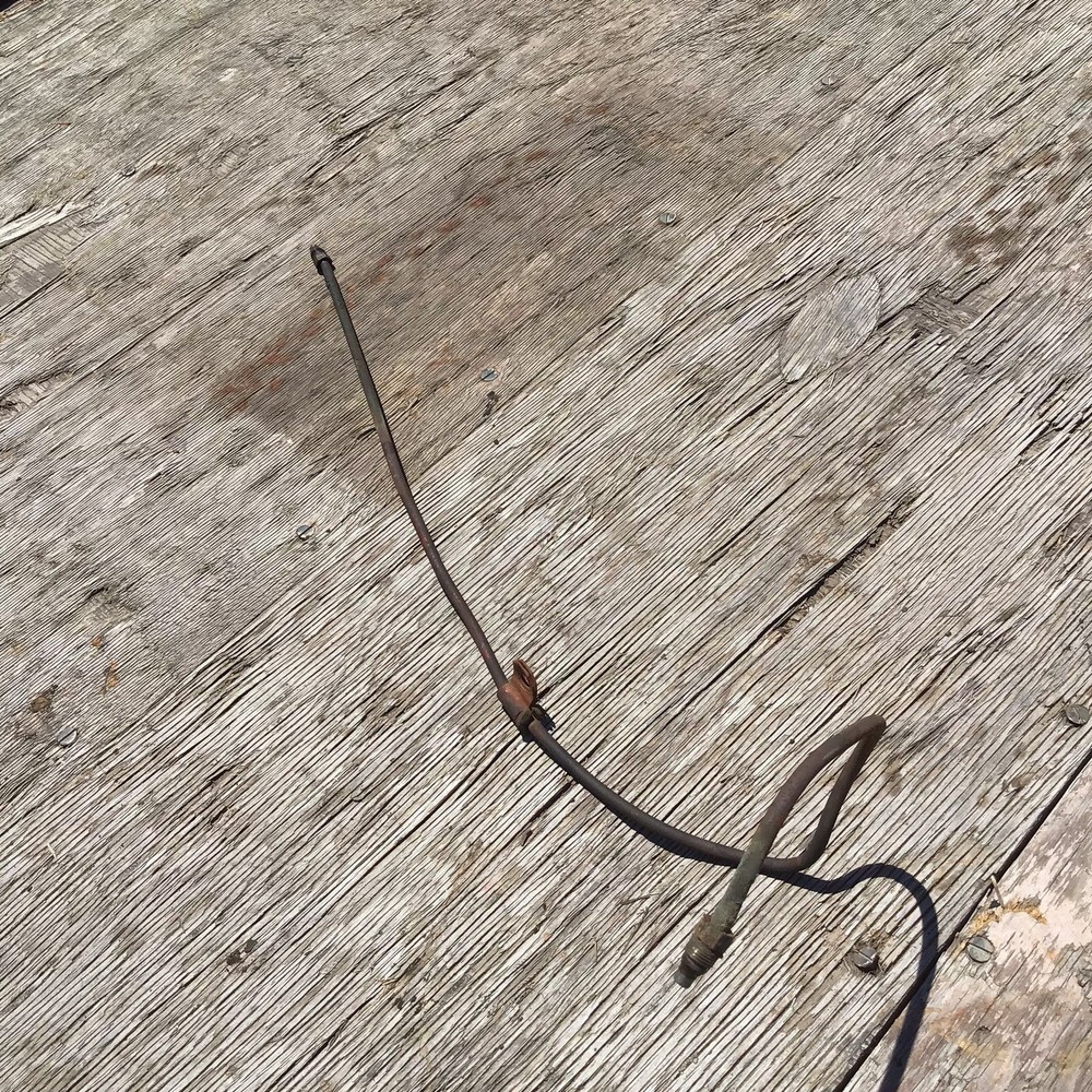 Farmall H IH tractor oil line engine block to oil guage