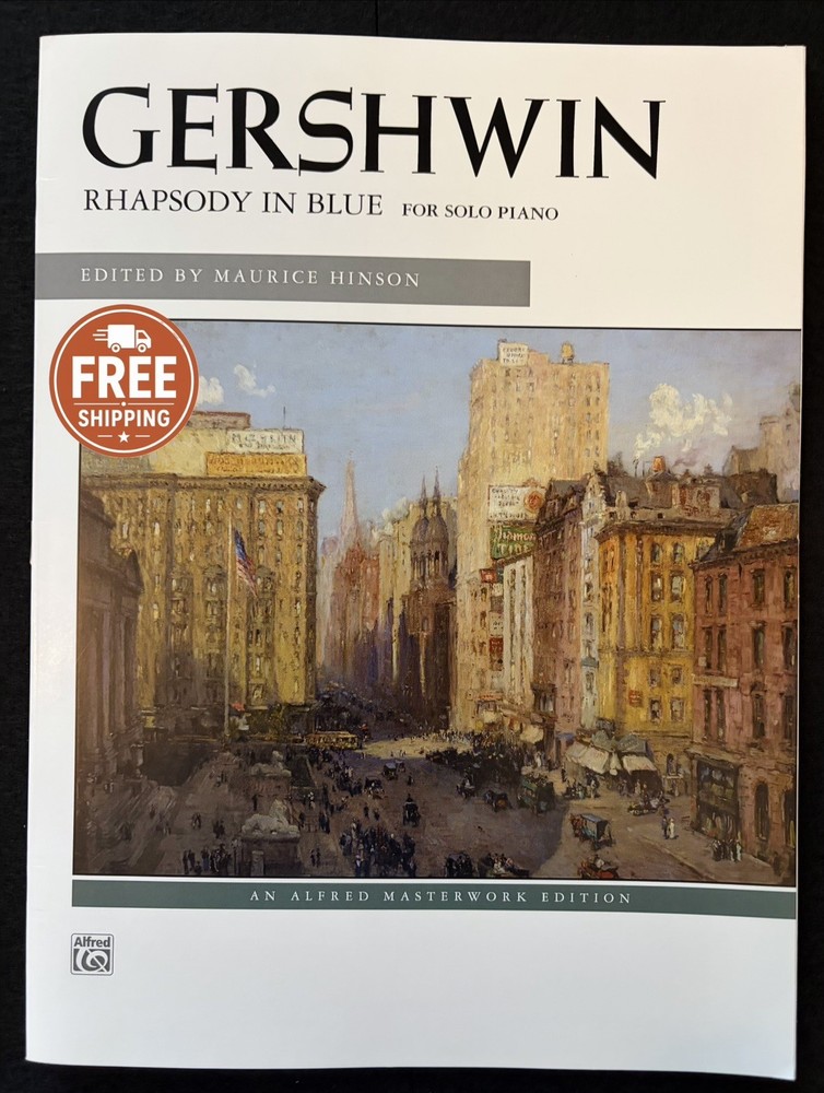 Gershwin Rhapsody In Blue Solo Piano Sheet Music Alfred Masterworks