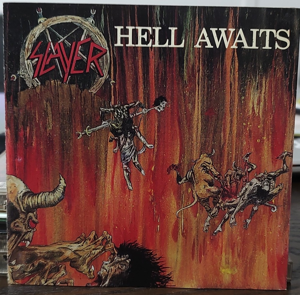 Slayer, Hell Awaits. Vintage Metal Cd From 1993.